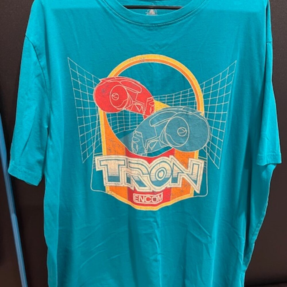 Disney Parks TRON Lightcycle Run T-Shirt 2XL — EPCOT Exclusive